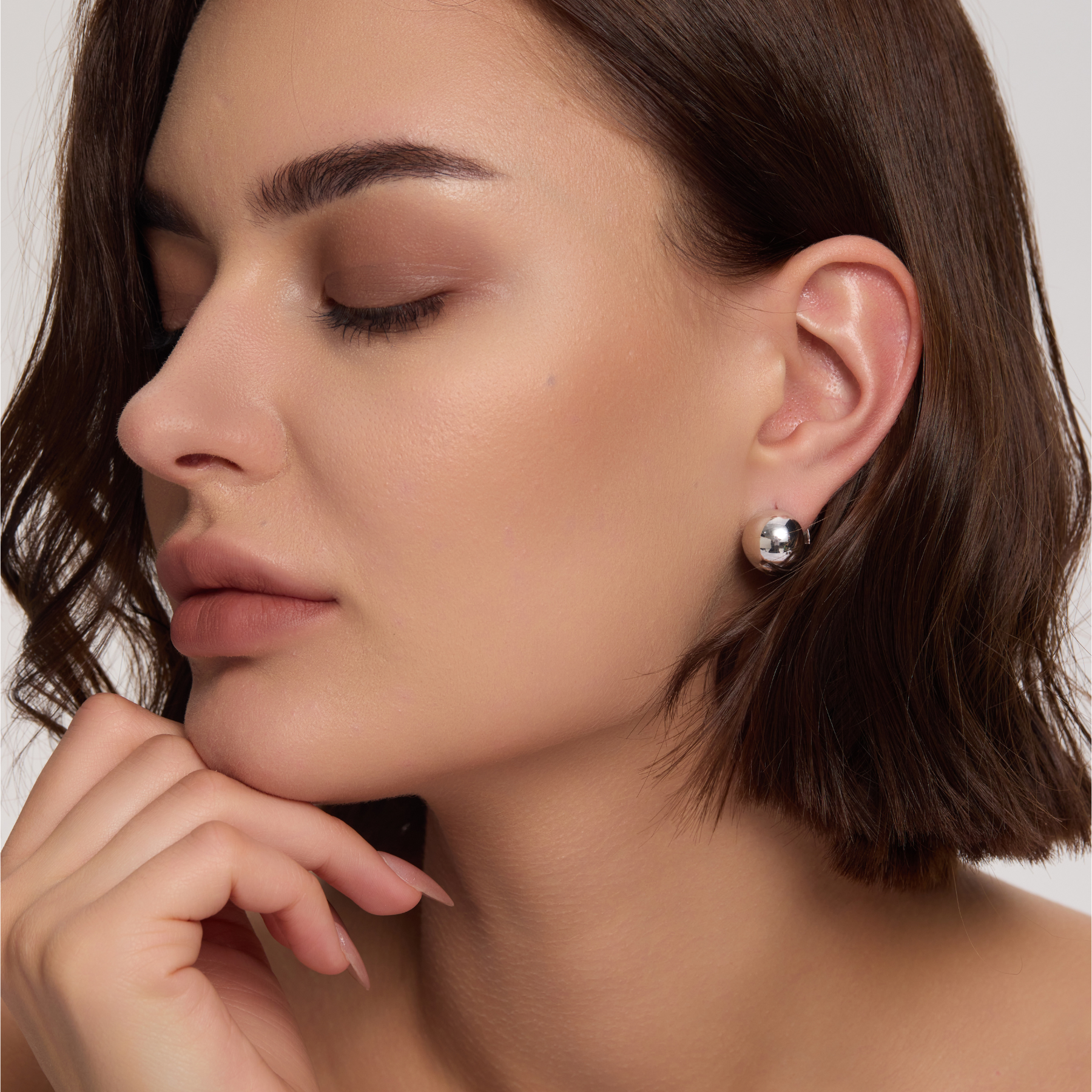 Azhar Cosmos Earrings （Silver）