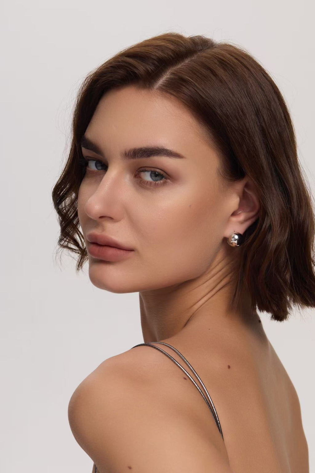 Azhar Cosmos Earrings （Silver） - Samarina Jewelry