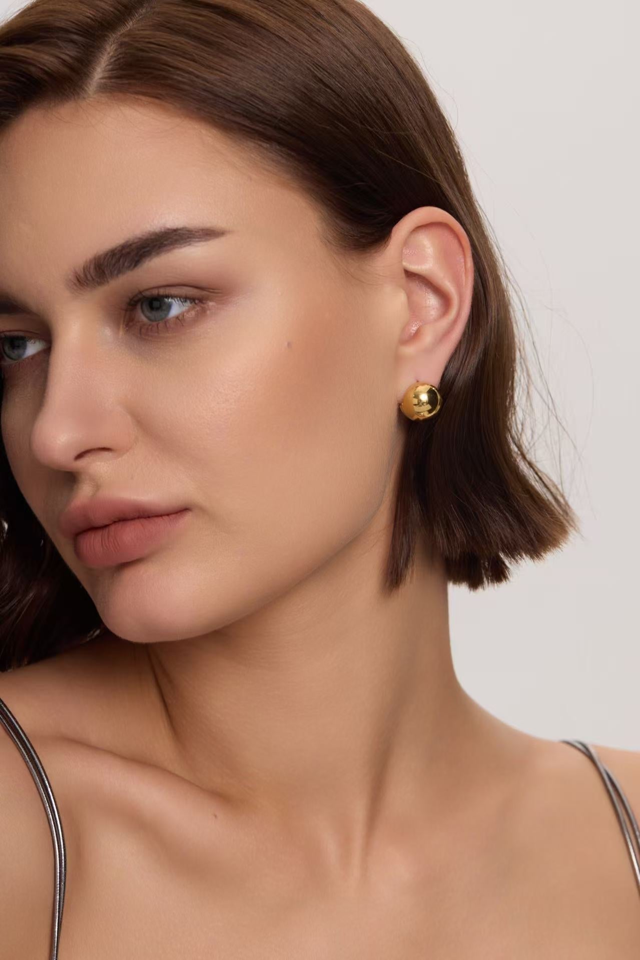 Azhar Cosmos Earrings（Gold） - Samarina Jewelry