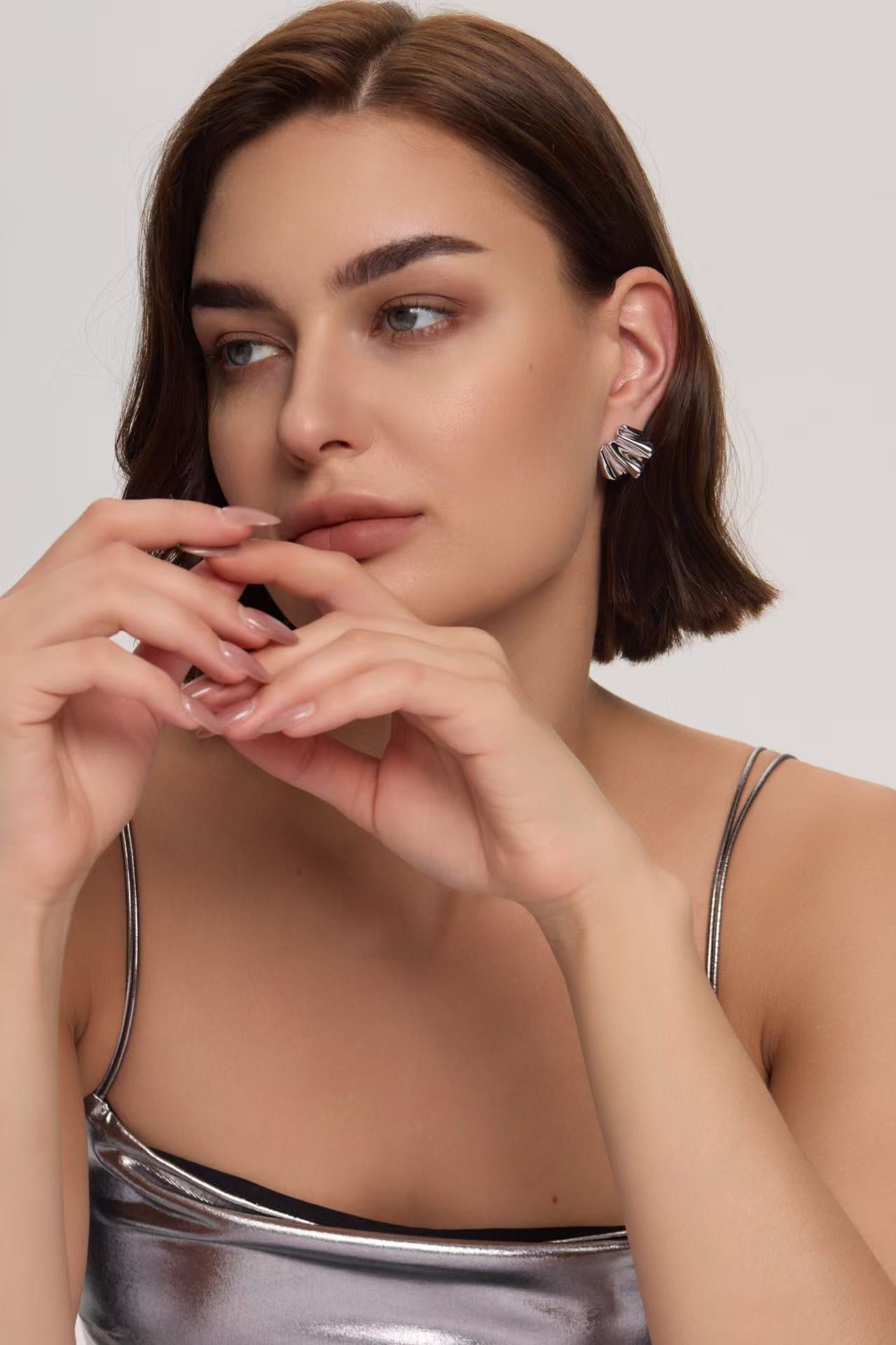 Dancing Fin Earrings - Samarina Jewelry