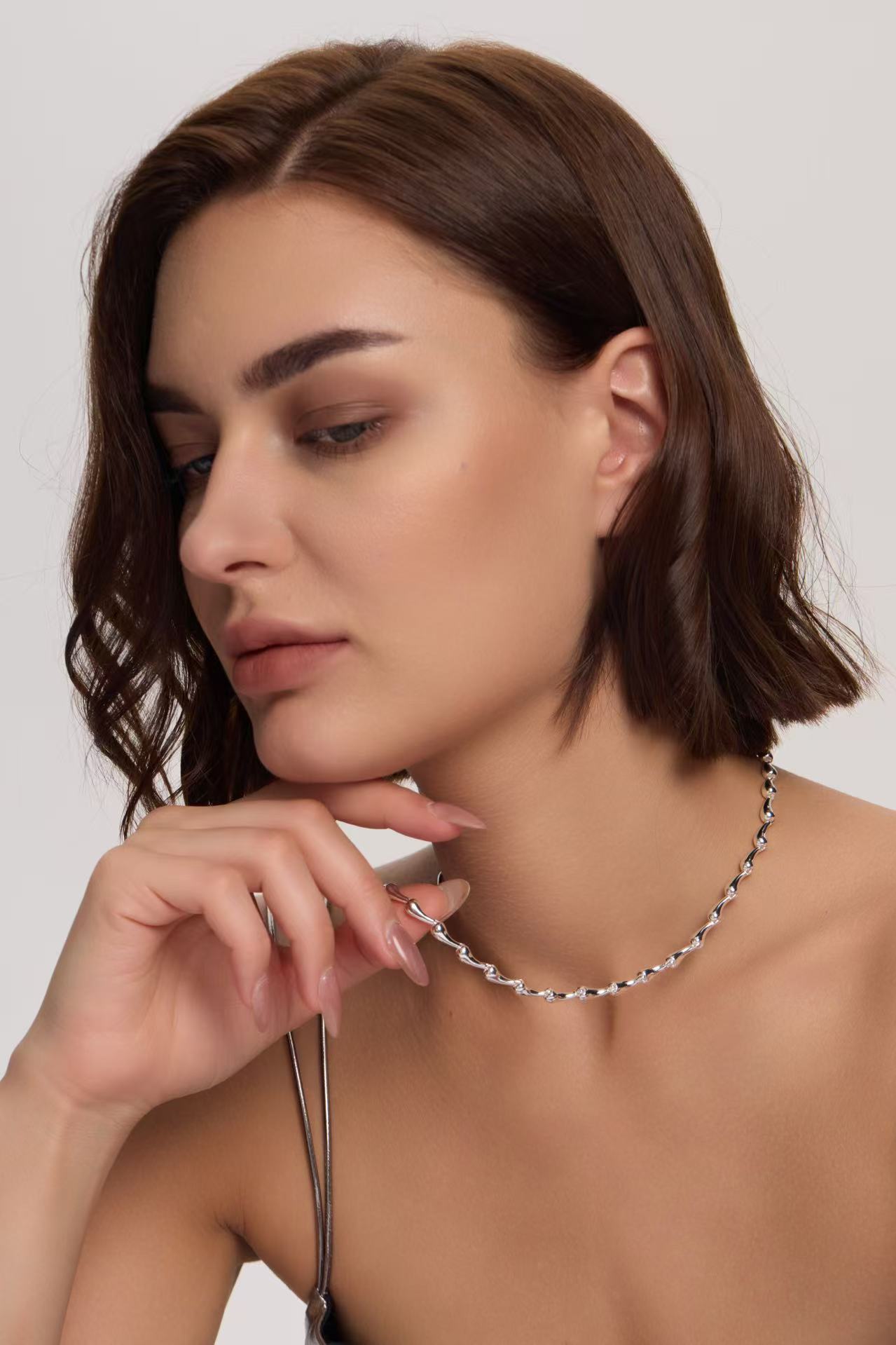 Droplet Rhythm Necklace - Samarina Jewelry