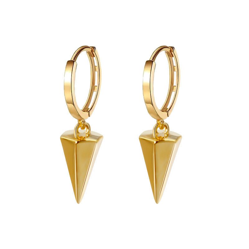 Triangular Prism Earrings - Samarina Jewelry