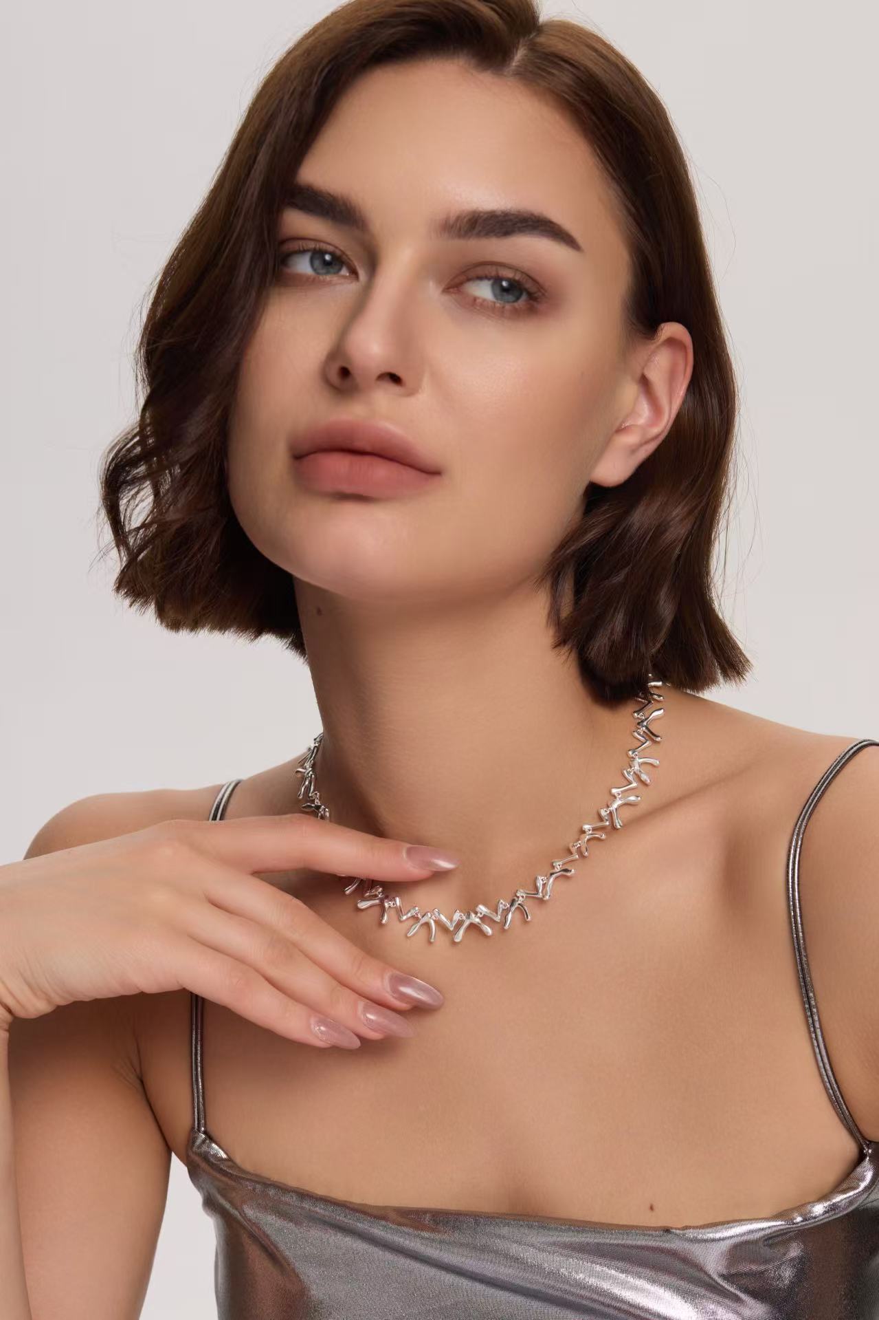 Whispers of Coral Necklace - Samarina Jewelry